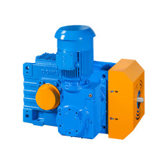 Cơ cấu truyền động của thang máy gầu