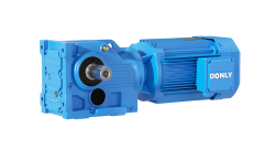 Động cơ giảm tốc bánh răng côn xoắn dòng DK