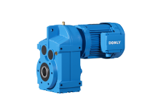 Động cơ giảm tốc bánh răng xoắn trục song song dòng DF