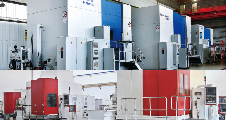 Nhóm máy mài biên dạng P1200/P2000/P4000 của Gleason và Nielsen